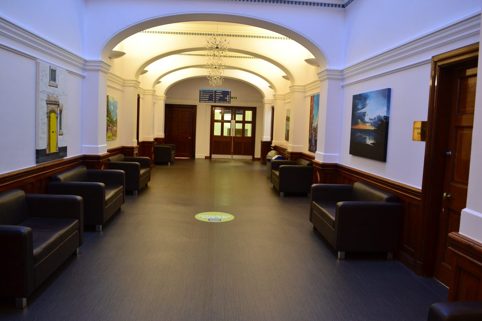 Forbo Eternal Wood and Shaw Active carpet tiles fitted at Cardinal