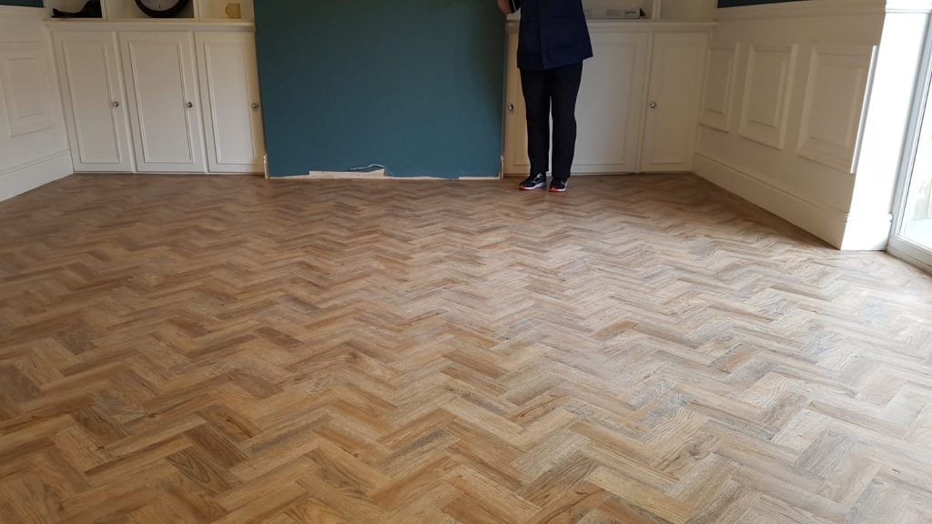 Care home vinyl floor